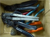 Misc. side cutters - hose pliers & other