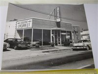 Early Black & White Photo of Osborne Chevrolet