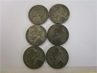 1943 Jefferson Nickels (6)