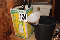 File Box, Bucket, Sprayer, Funnel