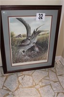Double Matted, Framed RJ McDonald Print - Youth