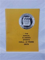 SIGNED BEAR BRYANT Sports Hall of Fame Magazine
