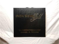 Black Daniel Moore Iron Bowl Gold Display Album