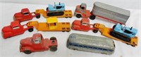 Lot of 6 Tootsie Toys Trucks, Trucks and Trailers