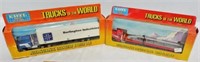Lot of 2 Trucks of the World by Ertl