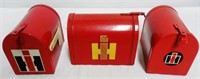 Lot of 3 IH Miniature Mail Boxes
