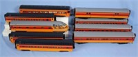 (8) M.T.H. & (1) K-Line The Milwaukee Road Cars