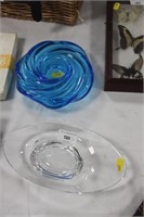 'Baccarat' and 'Murano' glass items