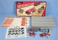 N.O.S. 1962 Schuco 1000 Micro-Racer Game w/ 2 Cars