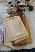 Wooden bread boards