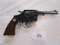 Colt Official Police 38 6-Shot Revolver,