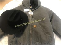 F#1A Carhartt Jacket and Cowboy Hat