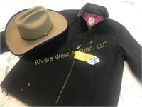 F#5A Carhartt  ladies Jacket and cowgirl hat