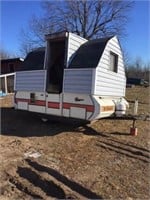 TRAILER CONVERTED TO ICE SHACK - NO OWNERSHIP