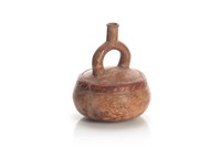 Two Pre Columbian pottery vessel