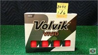 Golf Balls, Volvik VIVID, Matte Fisnish, orange