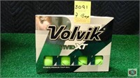 Golf Balls, Volvik VIVID XT, Matte Fisnish, green