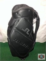 J.Lindeberg pro golf bag leather like material