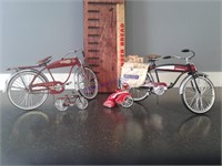 4 minature bikes