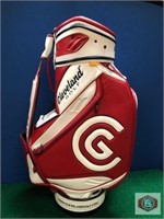 Cleveland Golf Cart Bag two tone red and white
