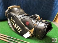 Clubs and bag. Washi Classic.