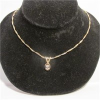 14K White & Yellow Gold 18" Necklace