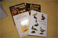 BOX LOT BIRD CARVING BOOKS