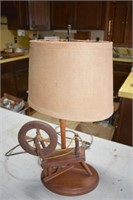 SPINNING WHEEL LAMP