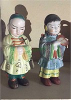 2 Occupied Japan Porcelain boy & girl figures, 6