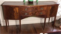 Copenhaver mahogany sideboard with bell flowers