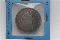 1861-O Seated Silver Half Dollar