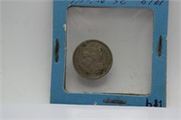 1868 Nickel Three-sent piece