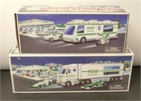 2 Hess Diecast Vehicles in Boxes - Recreation Van