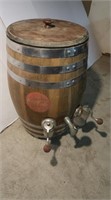 Rootbeer/CocaCola Barrel w/3 Dispensers(inside