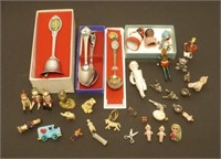 Mini Figures, Souvenir Spoons / Bell, Charms,