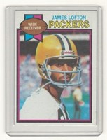 1979 Topps James Lofton Rookie Packers Football