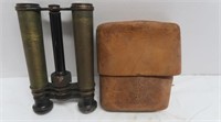 Antique Binoculars w/Orig. Case-The Queen