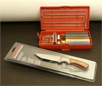 Winchester Fixed Blade Knife & Lansky Knife