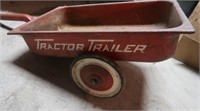 Vintage Child's Tractor Trailer(See Lot#4 Tractor)