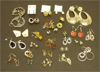 28 Pairs of Different Costume Earrings