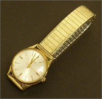 17 Jewel Gold Bulova Wristwatch - Winds Up &