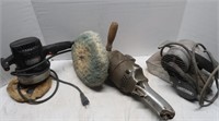 3 Vintage Power Tools-2 Polishers & Belt Sander