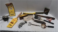 Misc Lot-Paint Brushes, Punches & More