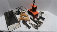 Misc Tool Lot-B&D Portable Vise, Puller & More