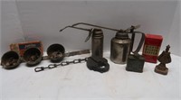 Vintage Lot-small Oil Cans & More