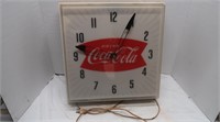 Vintage Coca Cola Clock(works)
