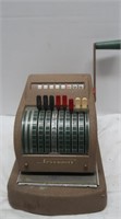 Antique Speedrite Check Machine 900 w/Cover