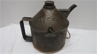 Antique Kerosene Can NYCS(small dent)