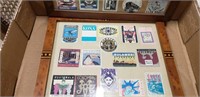 Framed Starbuck Labels, various types and sets,