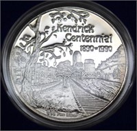 1990 Kendrick Idaho Centennial Rare Silver .999